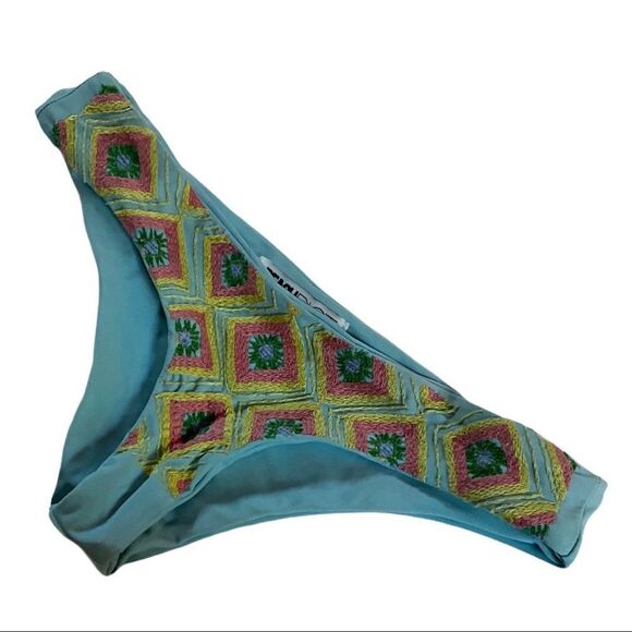 Beach Riot Embroidered‎ Bikini Bottom - Picture 2 of 8